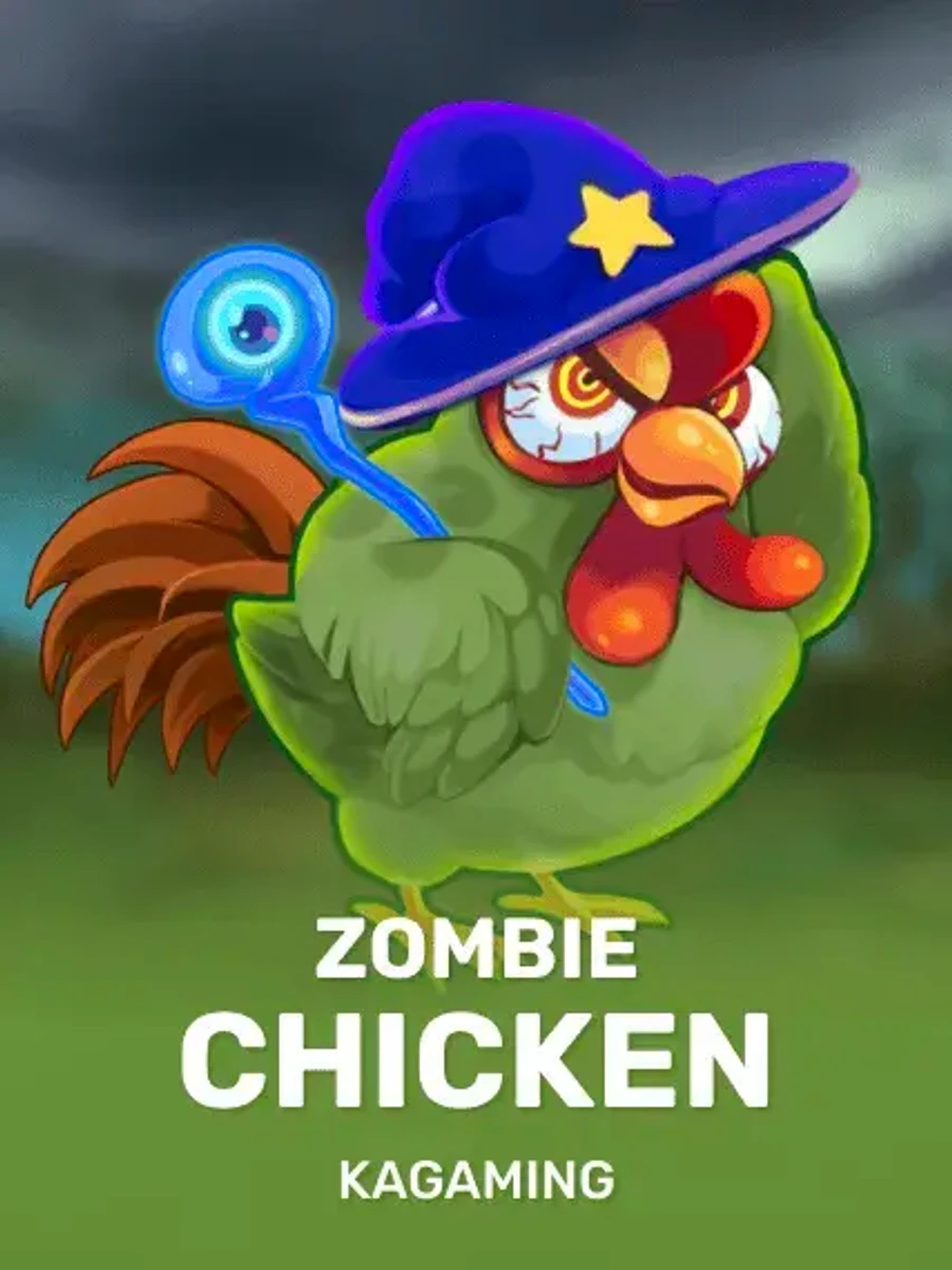 Zombie Chicken slot game artwork