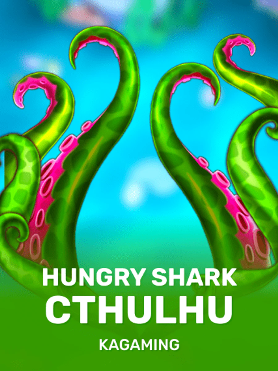 Hungry Shark Cthulhu slot game artwork