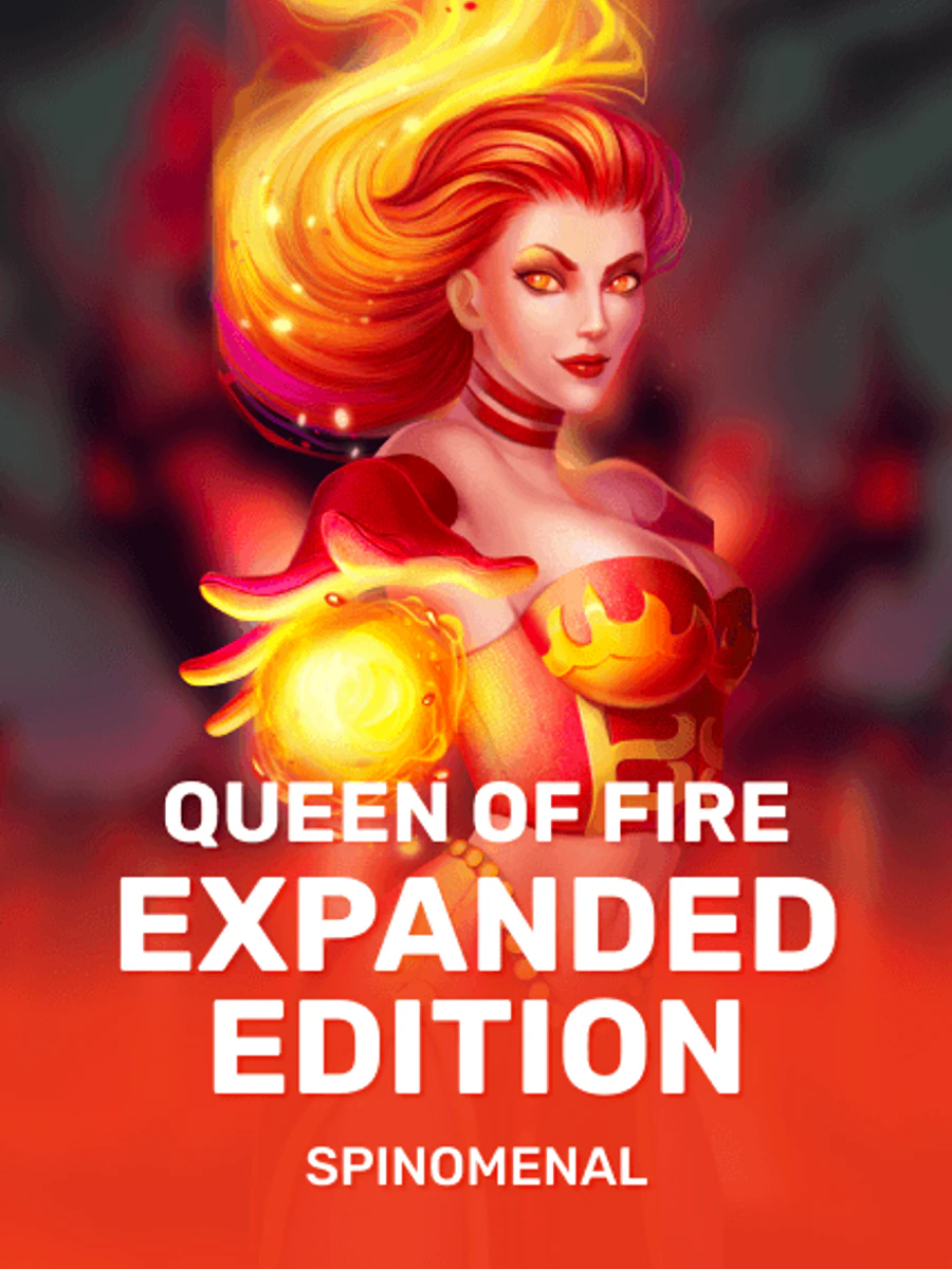 Queen Of Fire Expanded Edition slot game artwork