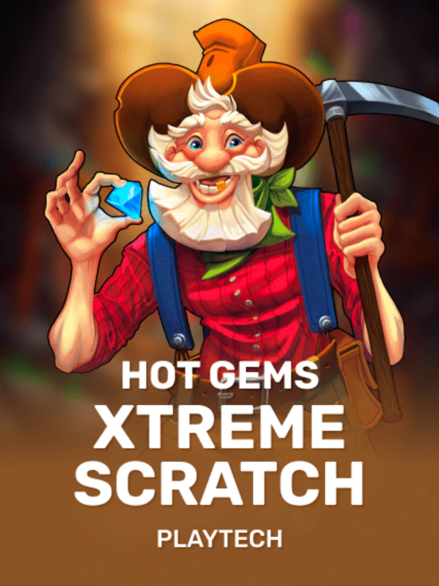 Hot Gems Extreme Scratch slot game artwork