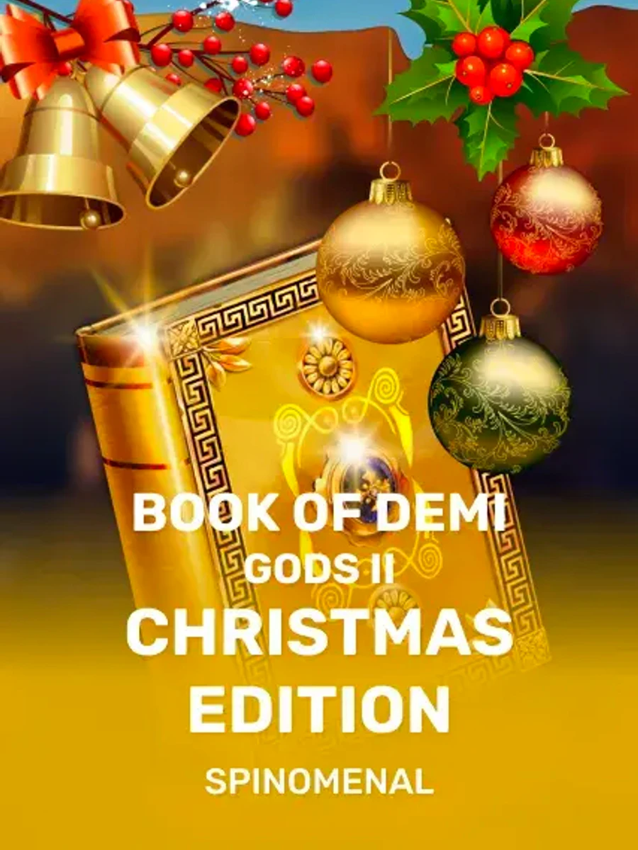 Book of Demi Gods II Christmas Edition slot game artwork