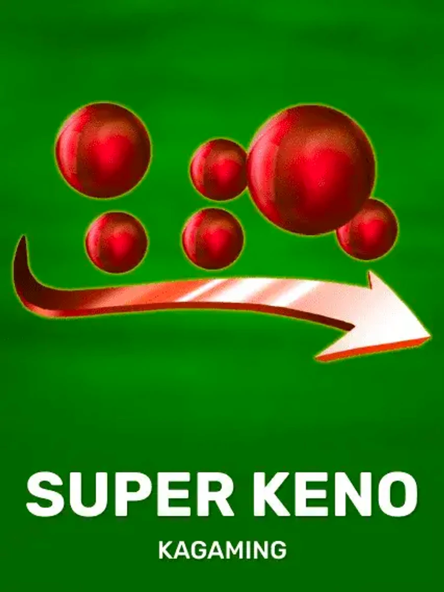 Super Keno slot game artwork