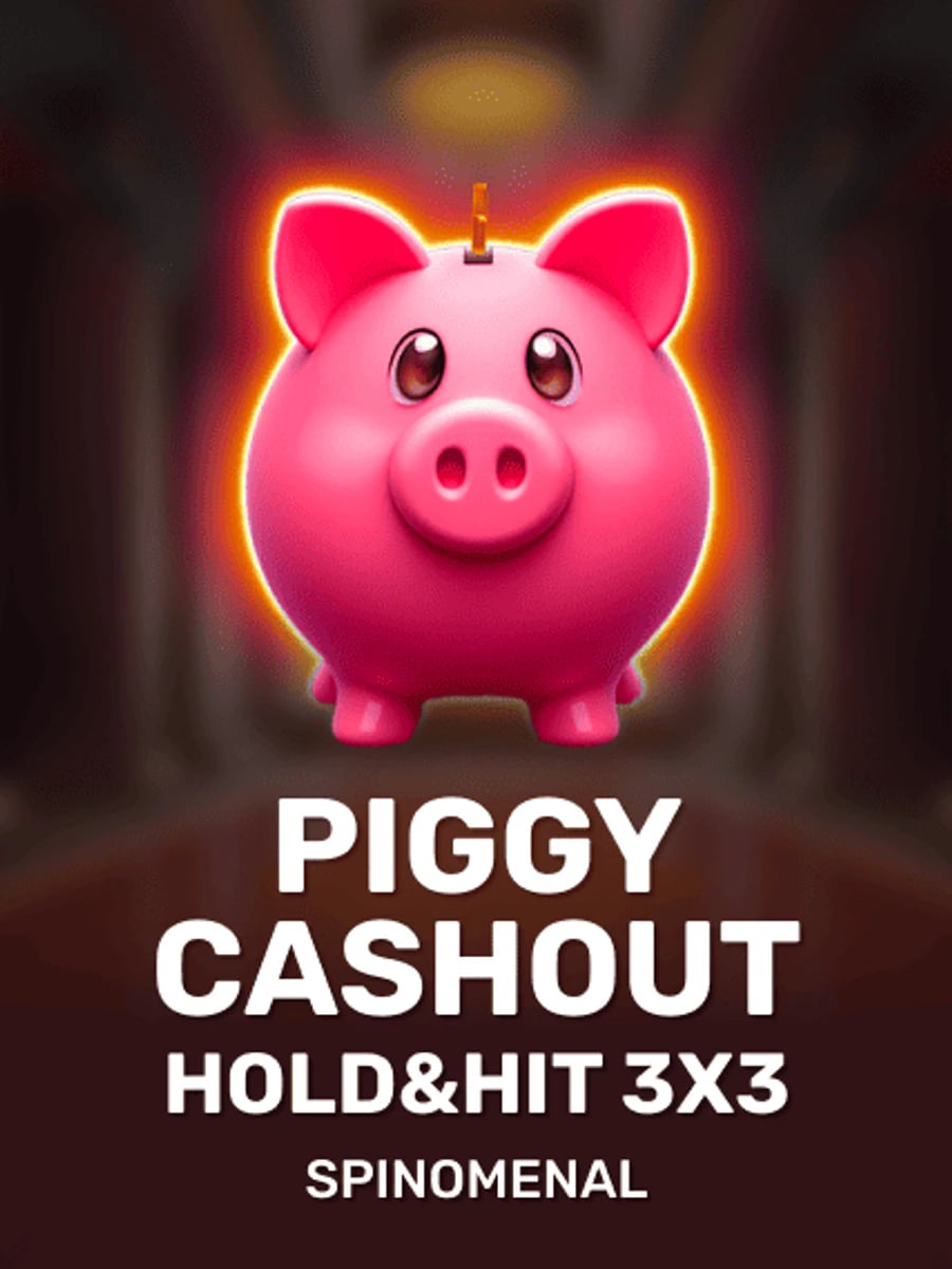Piggy Cashout - Hold & Hit 3x3 slot game artwork
