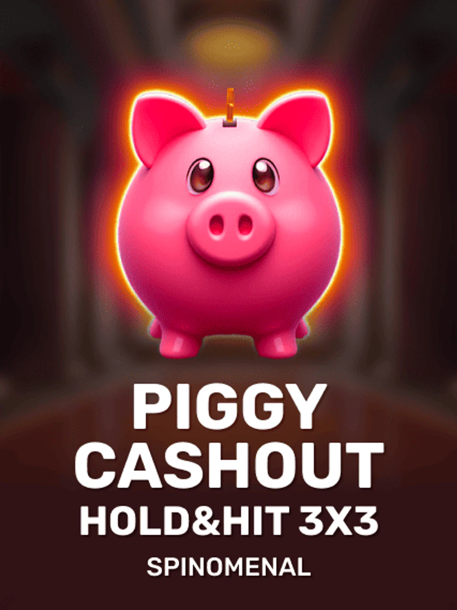 Piggy Cashout - Hold & Hit 3x3 slot game artwork