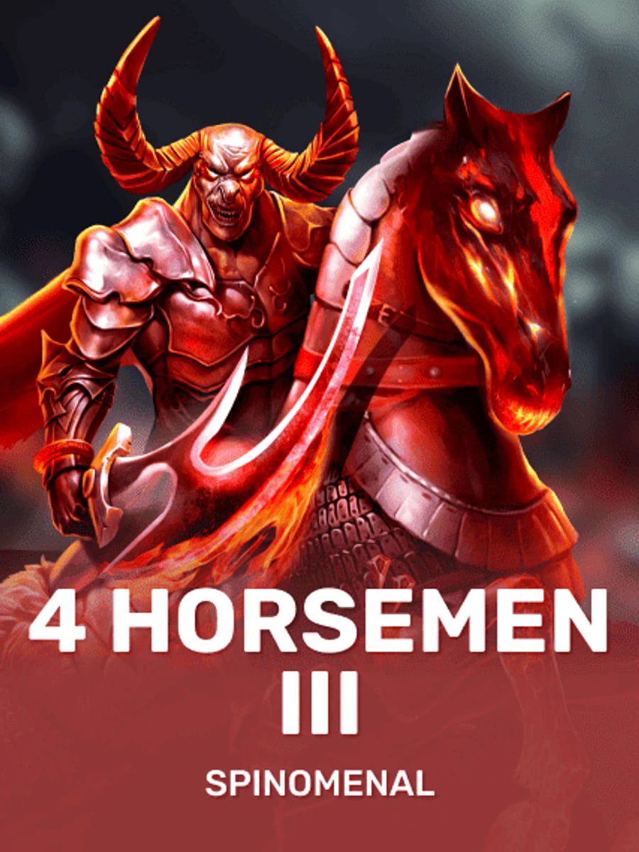 4 Horsemen III slot game artwork