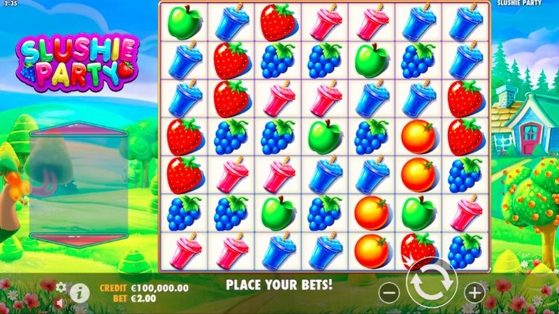 Slushie Party slot game artwork