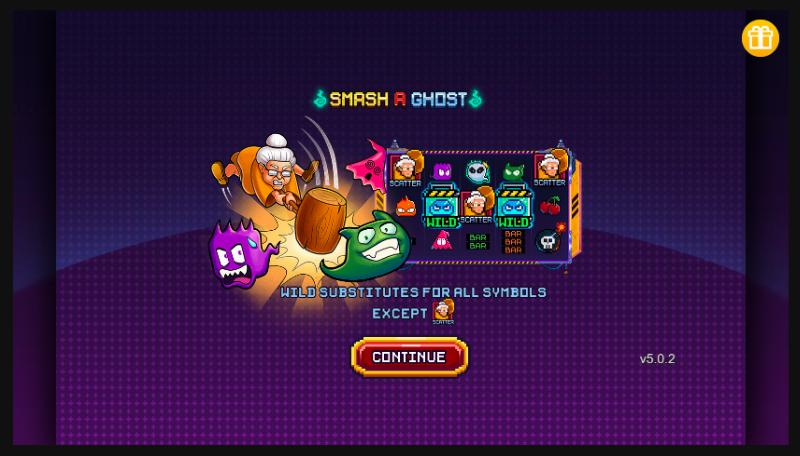 Smash A Ghost slot game artwork