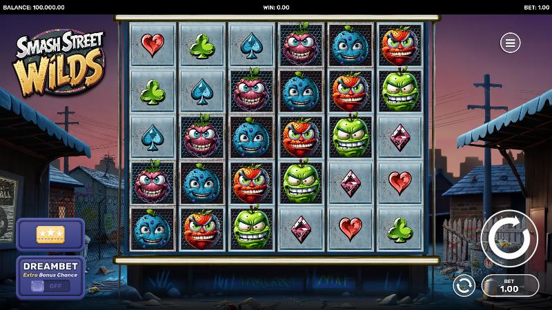 Smash Street Wilds slot game artwork