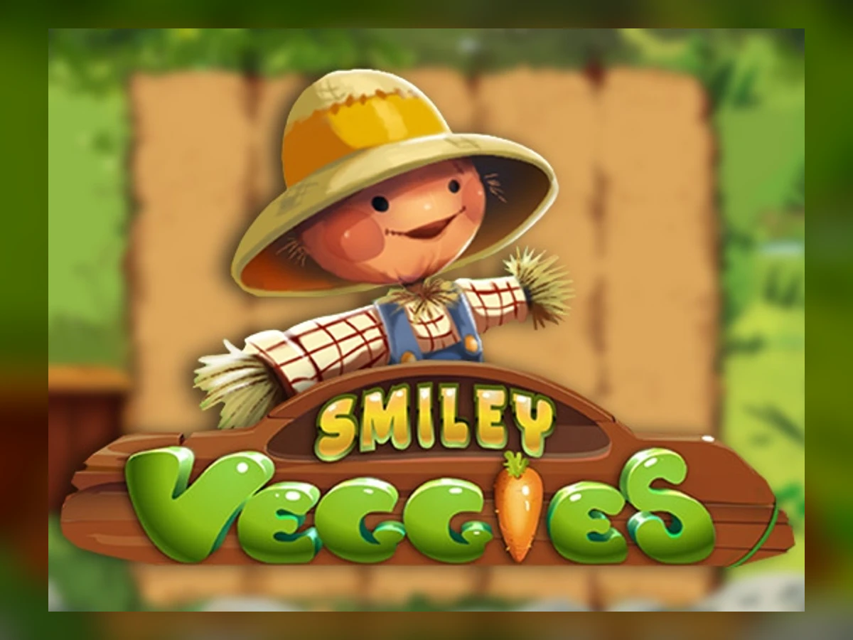 Smiley Veggies slot game artwork