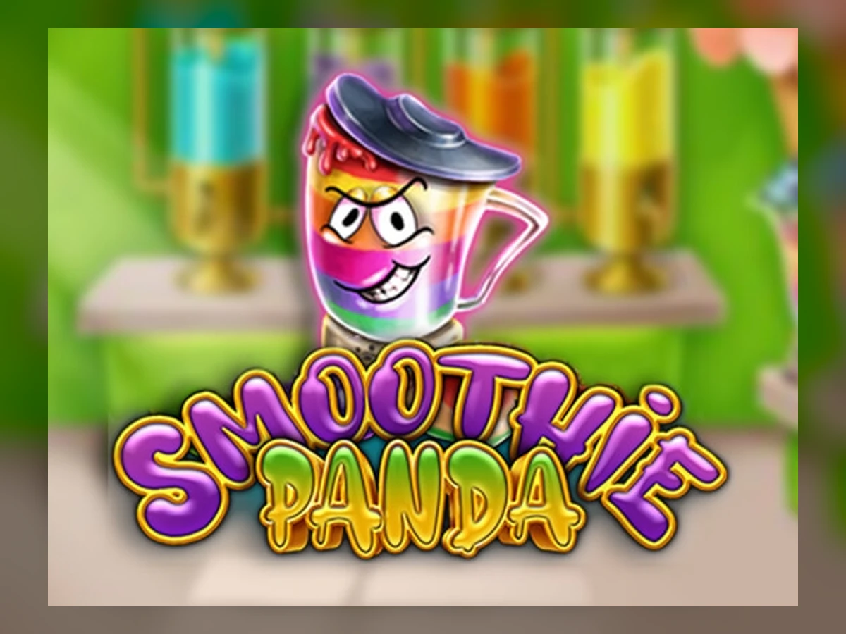 Smoothie Panda slot game artwork