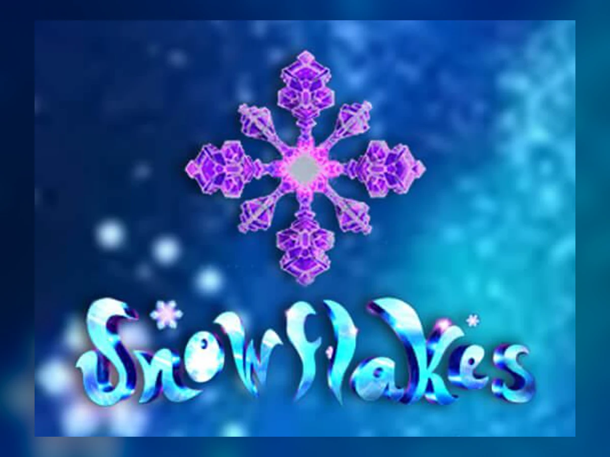 Snowflakes slot game artwork