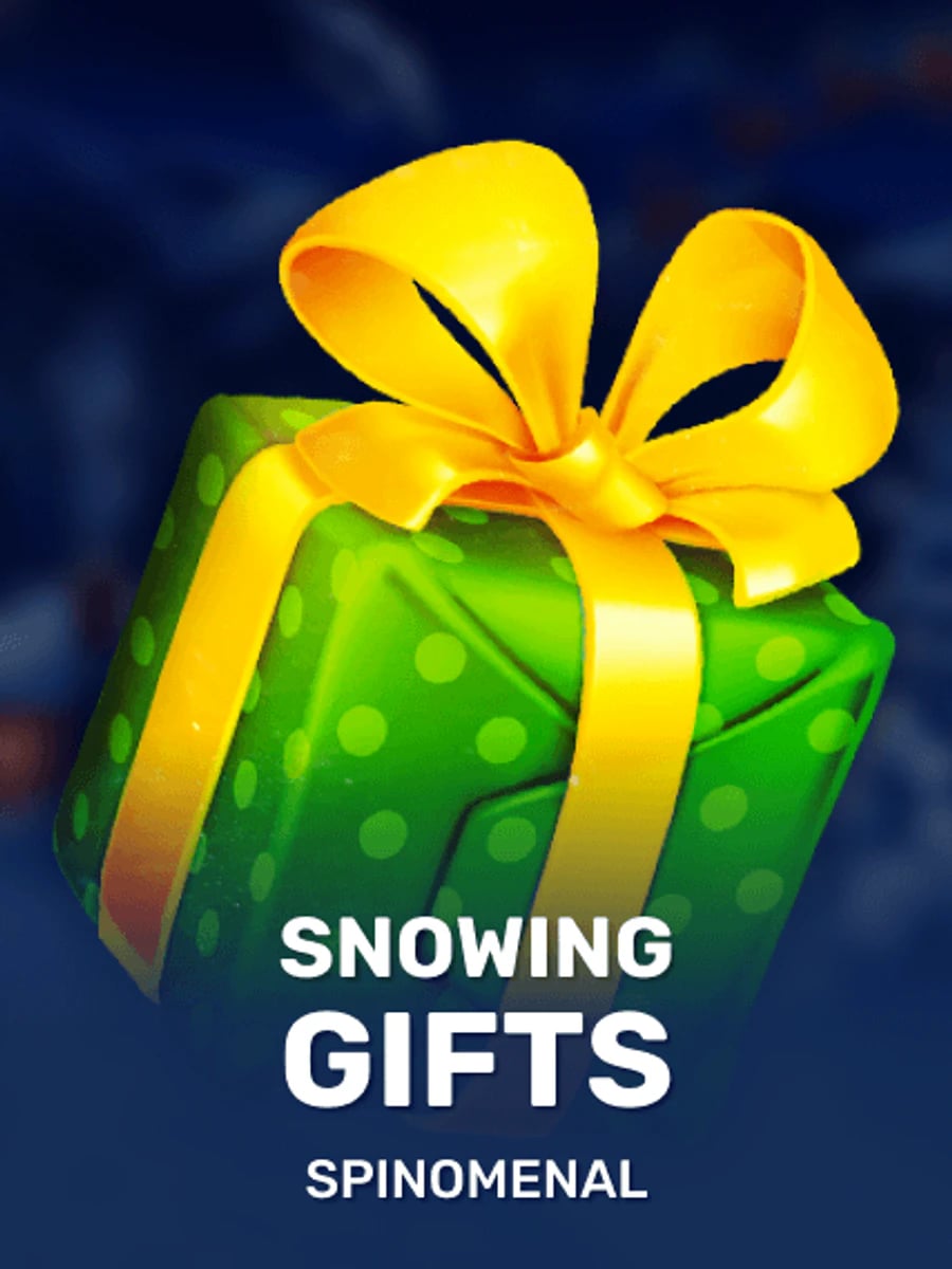 Snowing Gifts slot game artwork