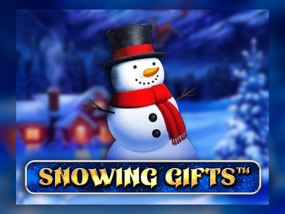 Snowing Gifts slot game artwork