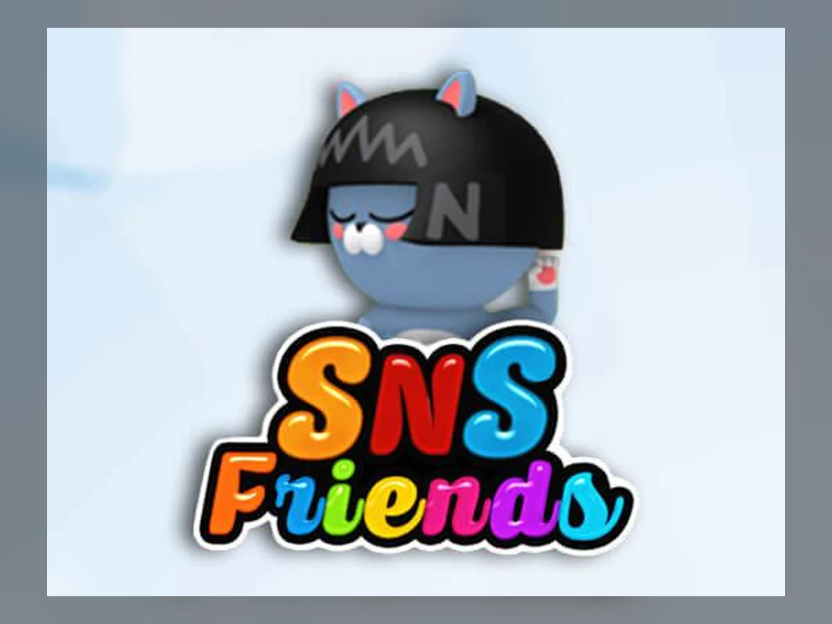 SNS Friends slot game artwork