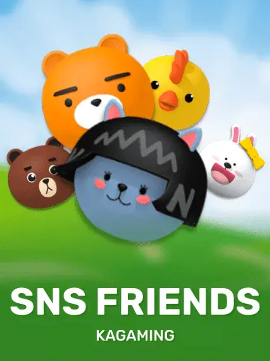 SNS Friends slot game artwork