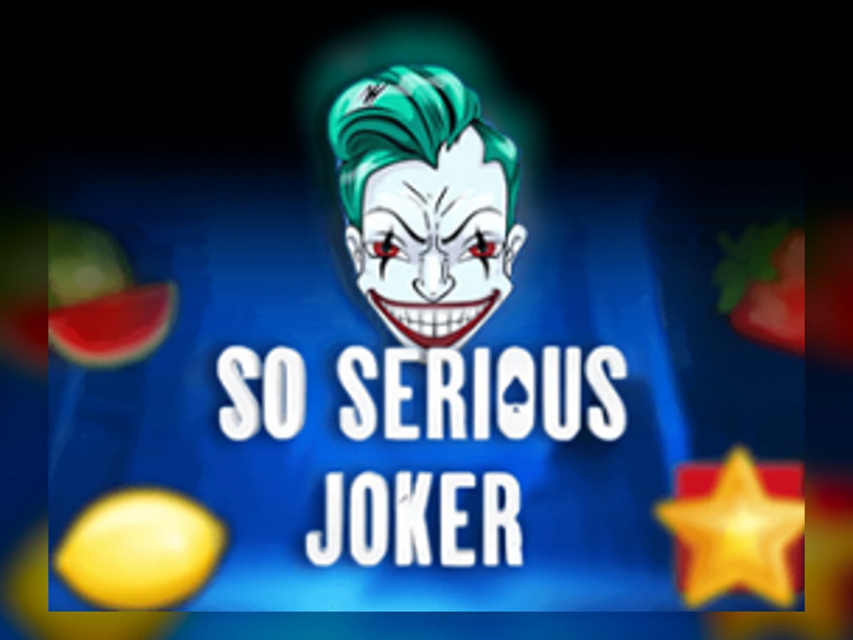 So Serious Joker slot game artwork