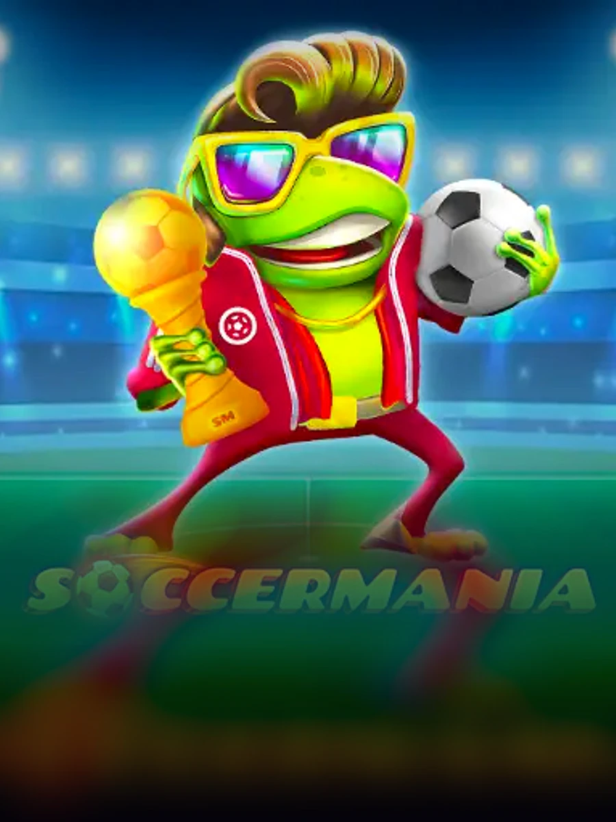 Soccermania slot game artwork