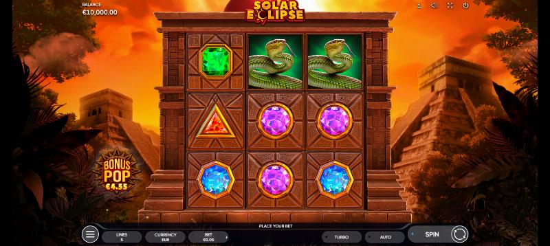 Solar Eclipse slot game artwork