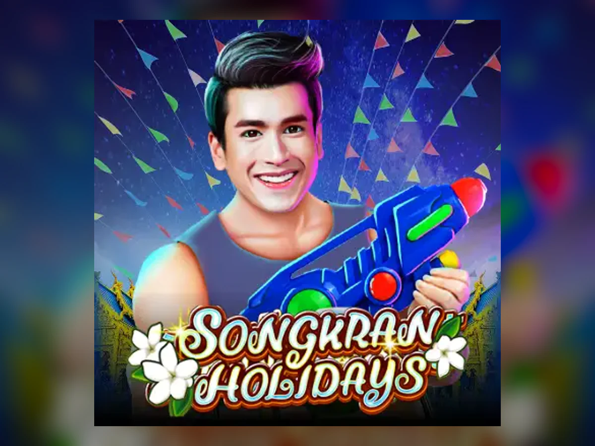 Songkran Holidays slot game artwork