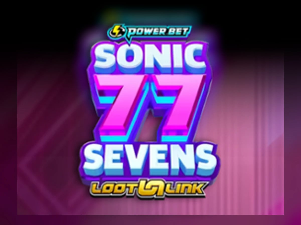 Sonic 77 Sevens slot game artwork