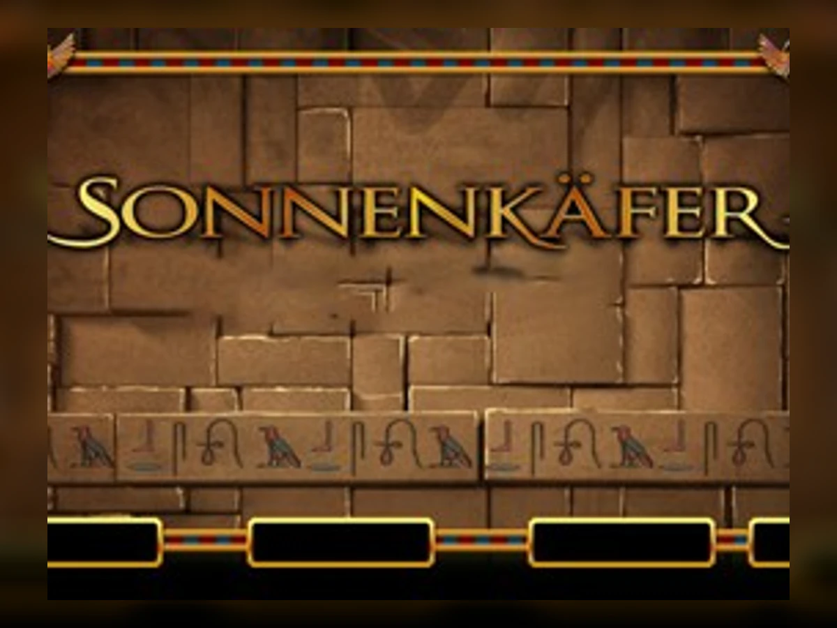 Sonnenkäfer slot game artwork