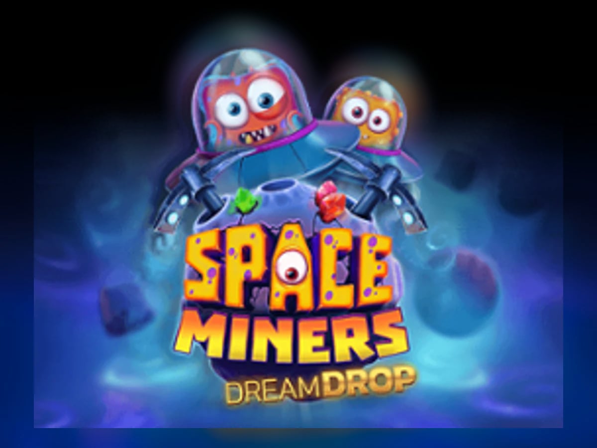 Space Miners DreamDrop slot game artwork