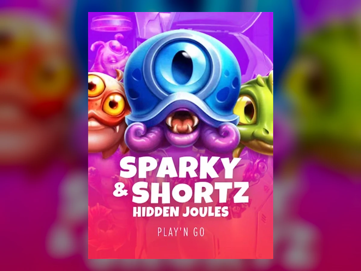 Sparky and Shortz Hidden Joules slot game artwork