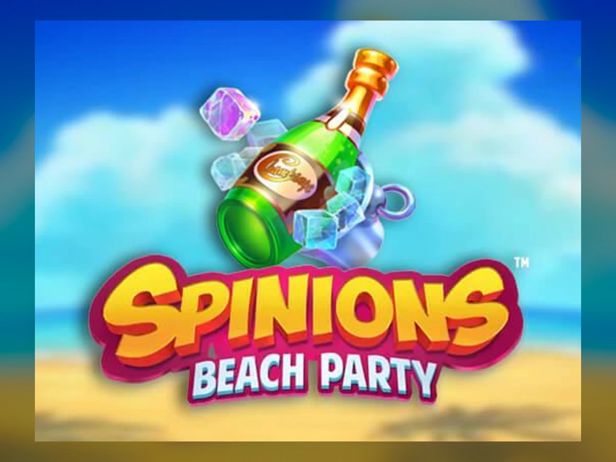 Spinions Beach Party slot game artwork