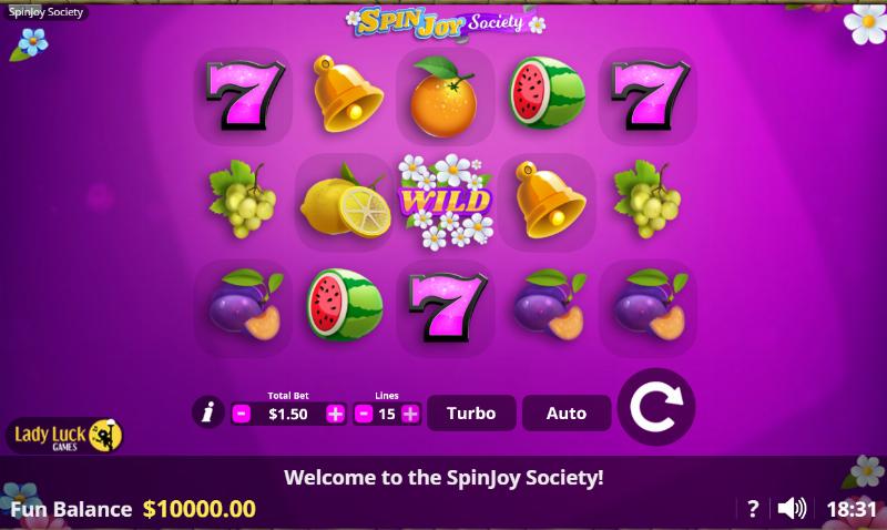 Spinjoy Society Megaways slot game artwork