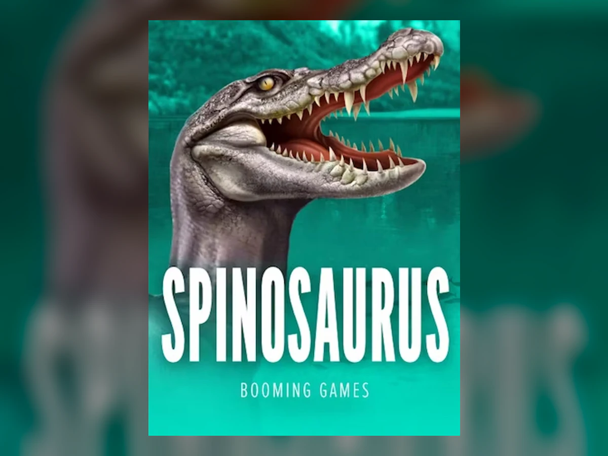 Spinosaurus slot game artwork