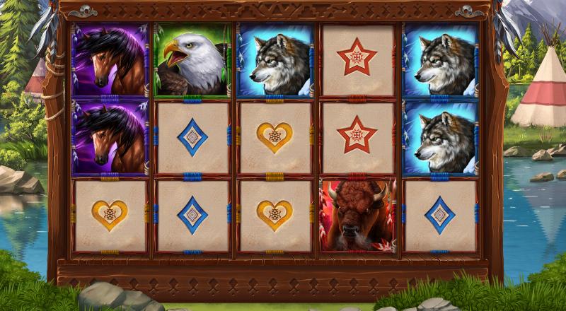 Spirit Of The Beast slot game artwork