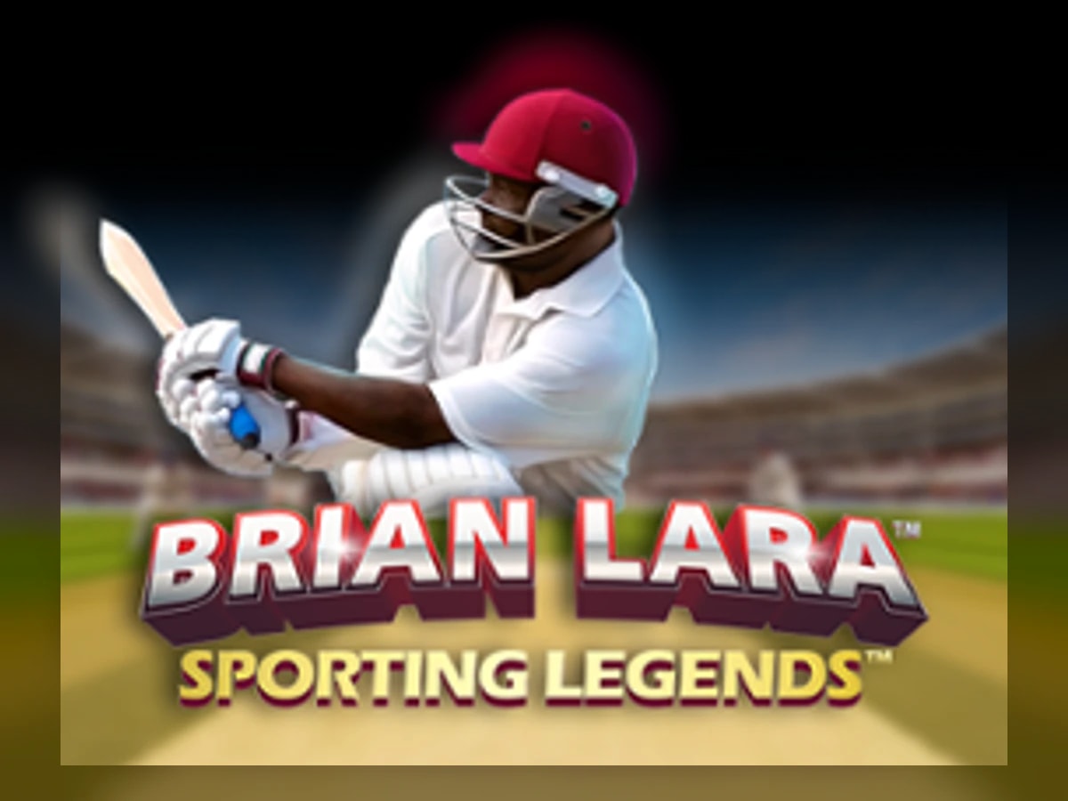 Sporting Legends: Brian Lara slot game artwork