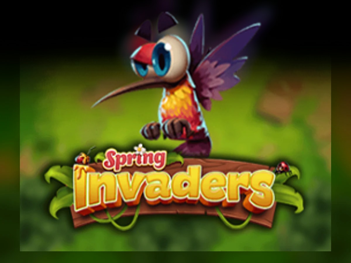 Spring Invaders slot game artwork