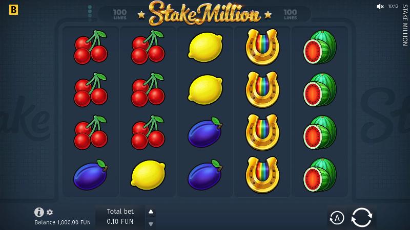 Stake Million slot game artwork