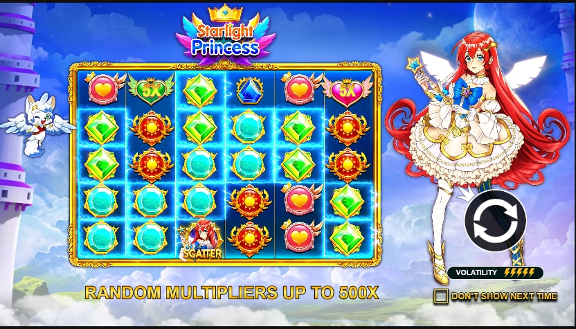 Starlight Princess slot game artwork