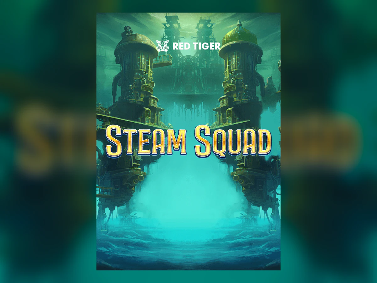Steam Squad slot game artwork