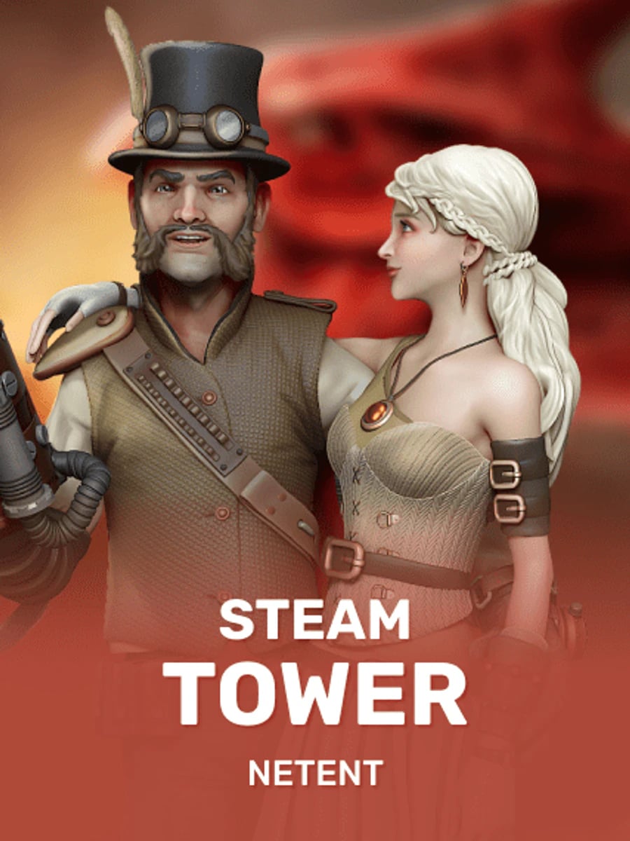 Steam Tower slot game artwork