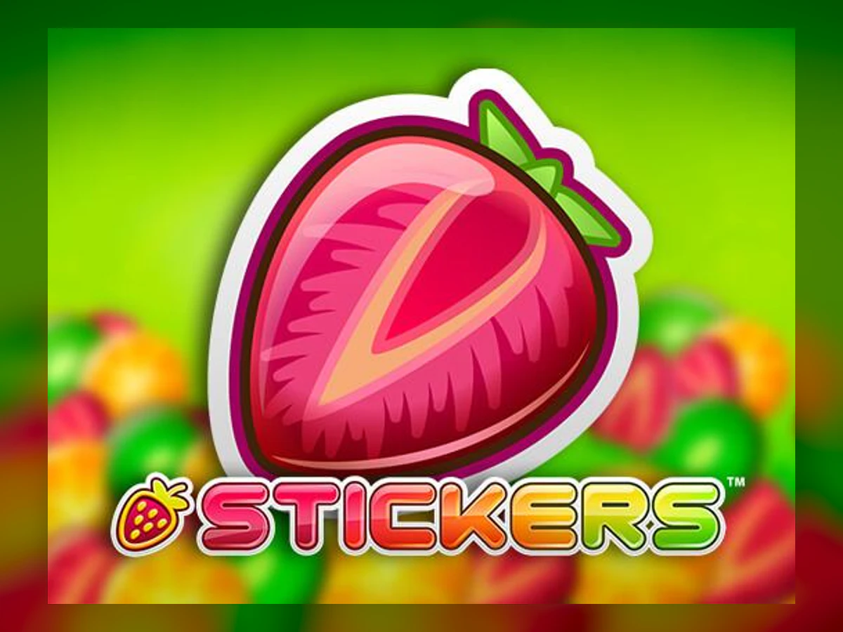Stickers slot game artwork
