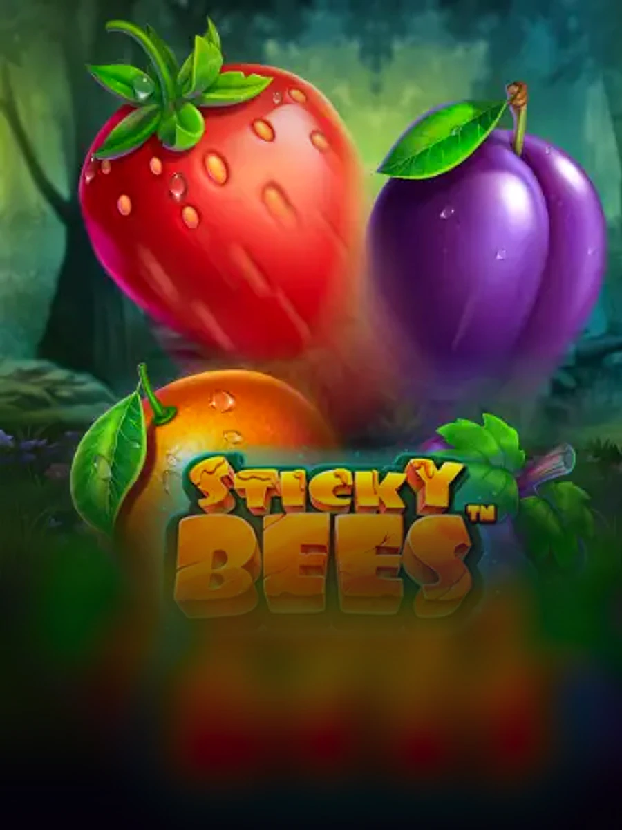 Sticky Bees slot game artwork