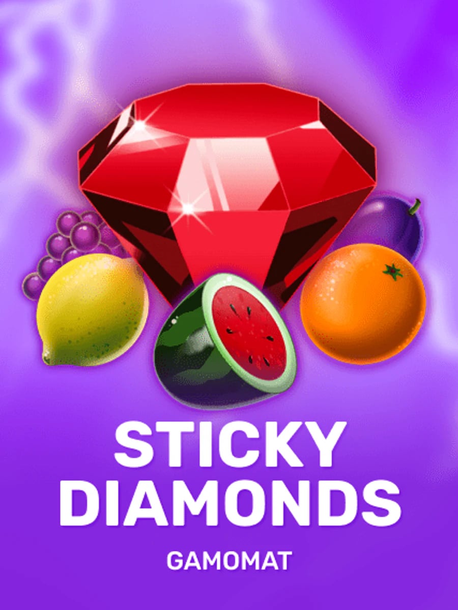 Sticky Diamonds slot game artwork