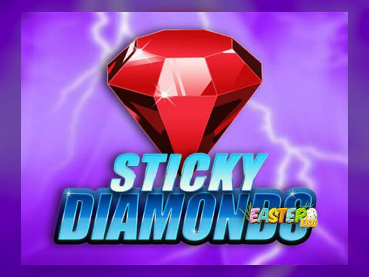 Sticky Diamonds Easter Egg slot game artwork