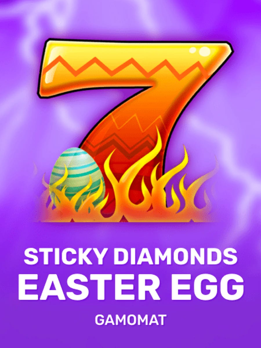 Sticky Diamonds Easter Egg slot game artwork