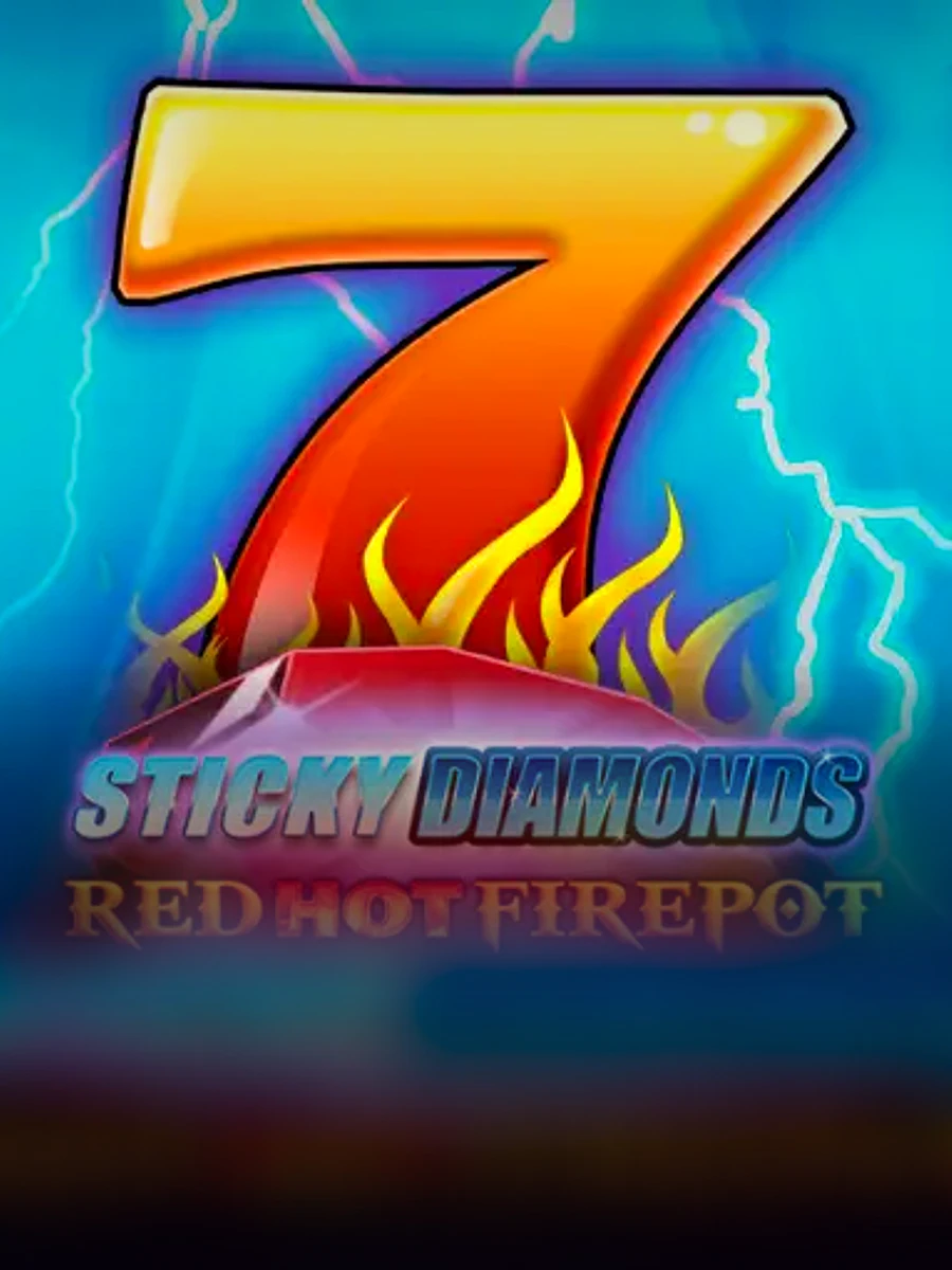 Sticky Diamonds - Red Hot Firepot slot game artwork