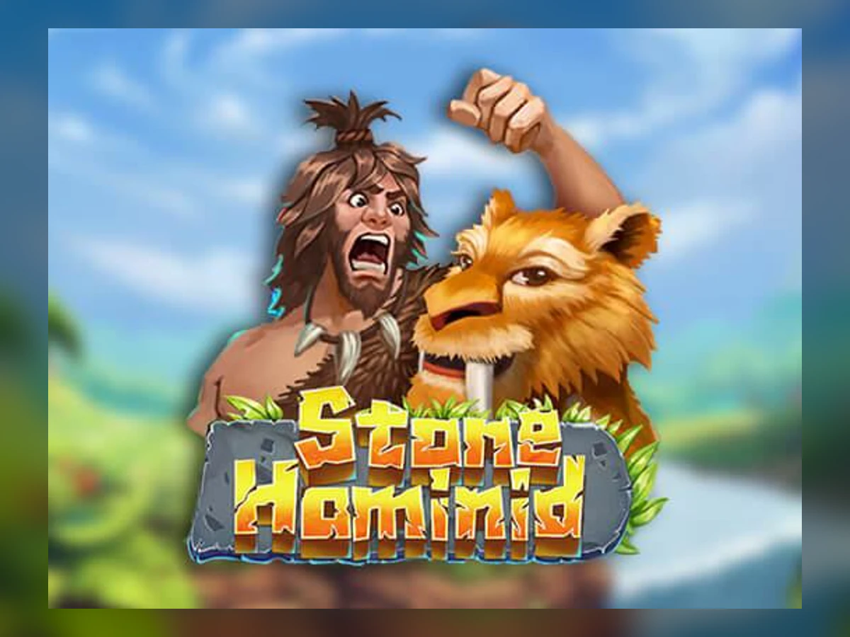 Stone Hominid slot game artwork