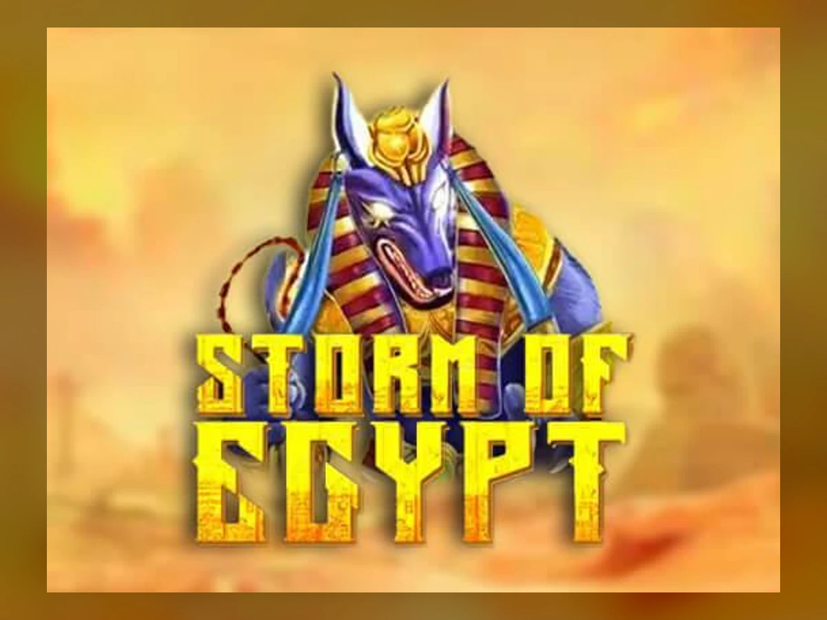 Storm of Egypt slot game artwork