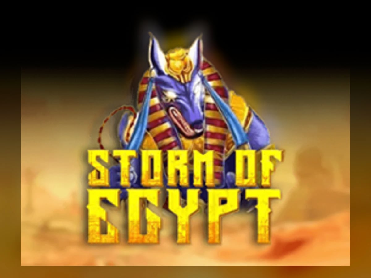 Storm of Egypt slot game artwork