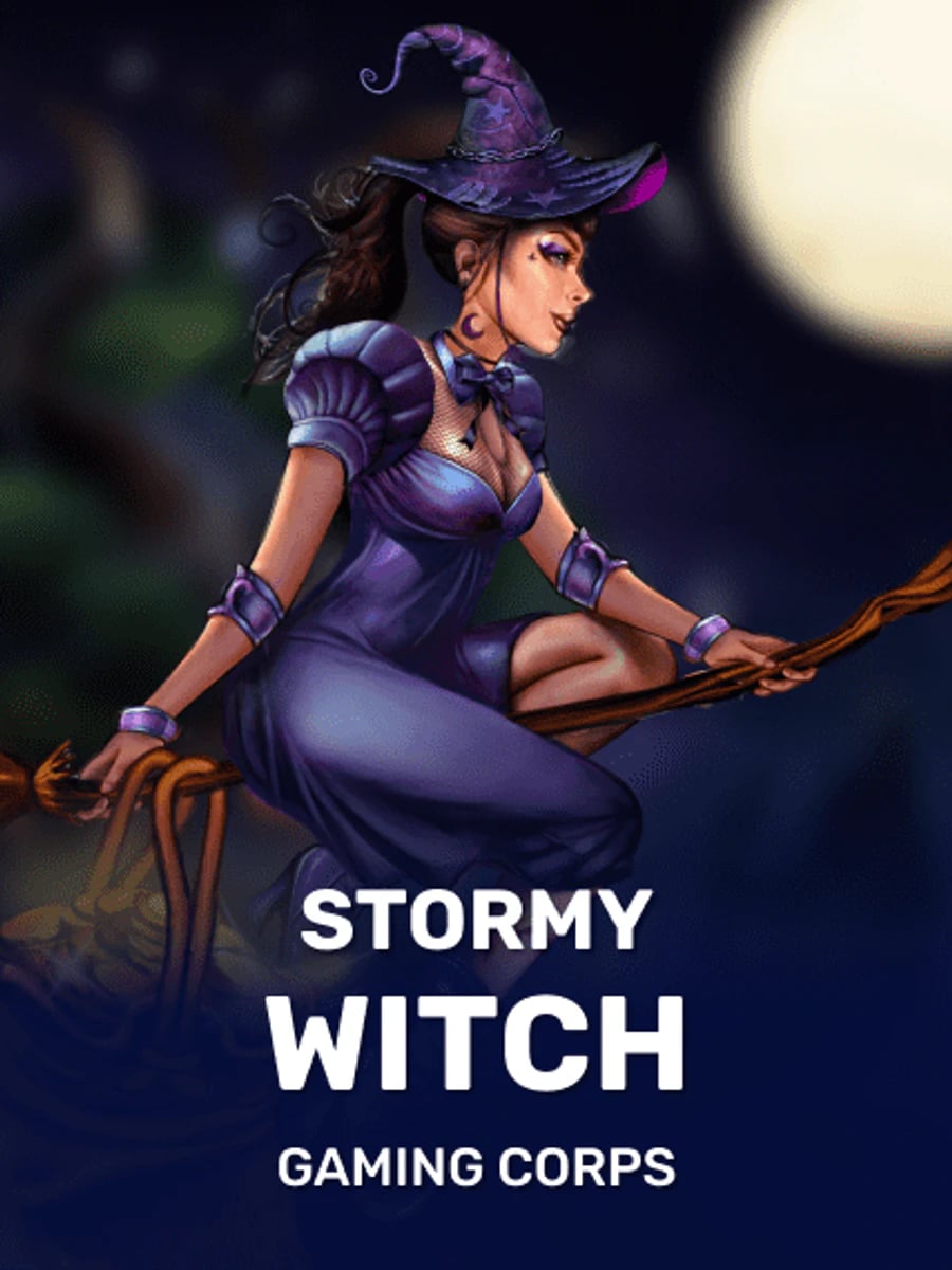 Stormy Witch slot game artwork