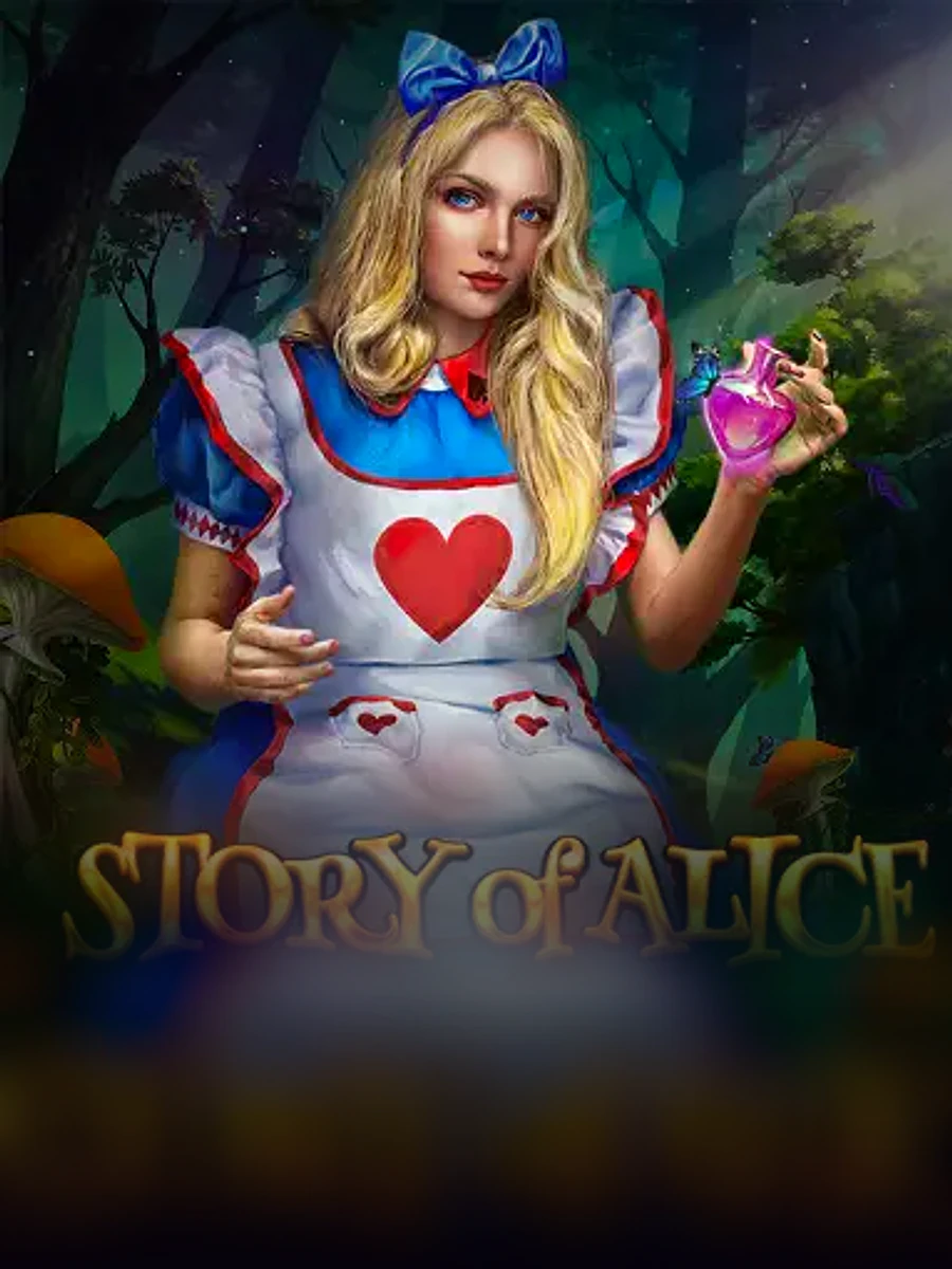 Story of Alice slot game artwork