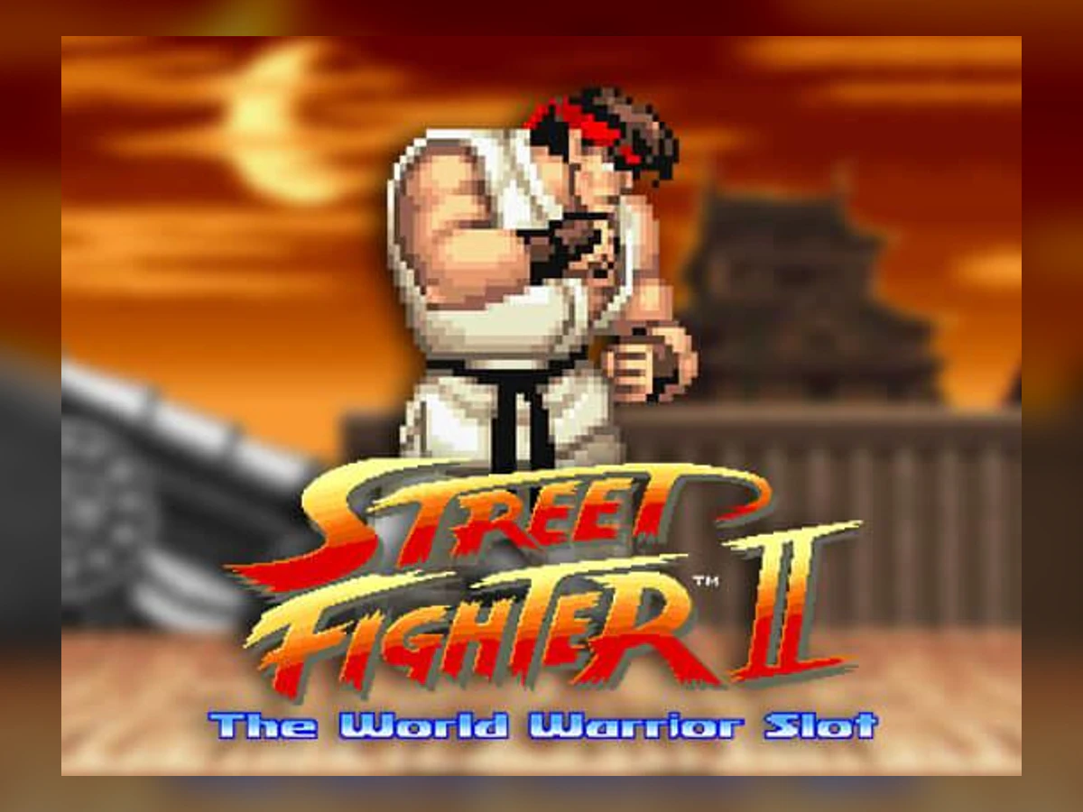 Street Fighter II slot game artwork