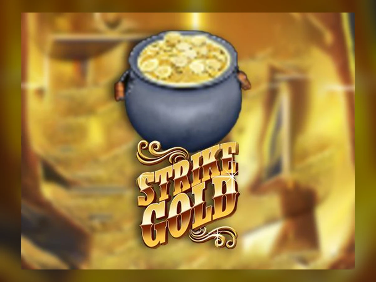 Strike Gold slot game artwork